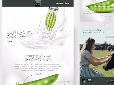 Organic Brand Website | Elementor | WordPress