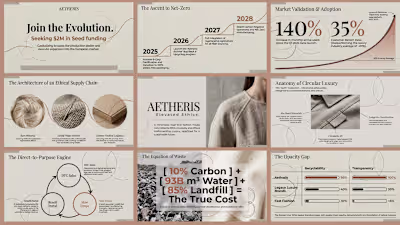 Vintage Style Presentation Design