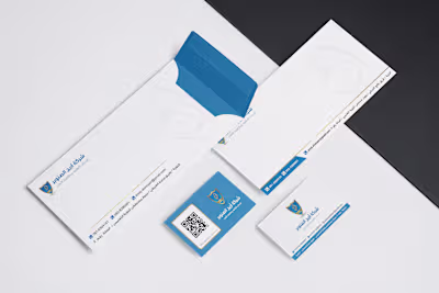Envelope & Business Card Design for Areej Al Sanober