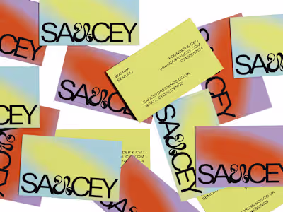 SAUCEY / branding + packaging