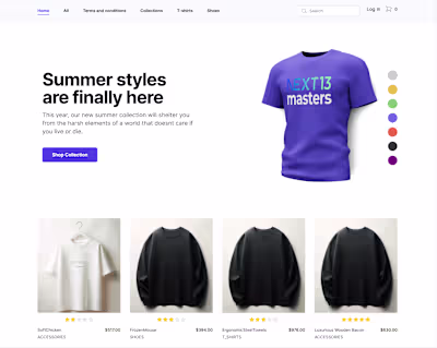 Next 13/14 Demo shop