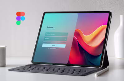 UI and UX Design for Login and Details pages 