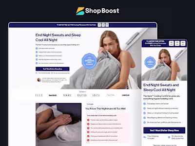 Sales Page for Dore and