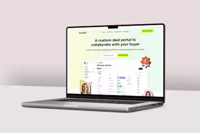 Lauch of a Pre-Seed Startup Website