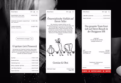 The Red Baron: Where Web Design Embraces Humor and Passion