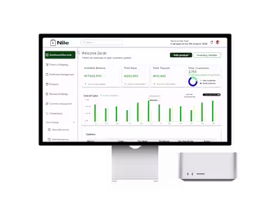 Nile’s Evolution: 6-Month UX of an E-commerce Dashboard