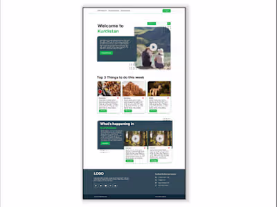 Landing page