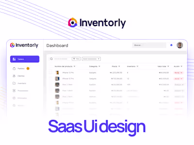Saas Full Ui design