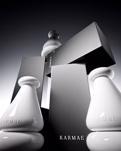 Karmae / Branding, Packaging & 3D Product Visualization