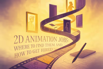 2D Animation Jobs: Where to Find Them and How to Get Hired