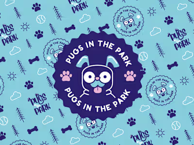 Pugs in the Park - Mini Branding