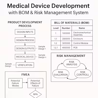From Prototype to Compliance: Medical Device BOM & Risk Strategy