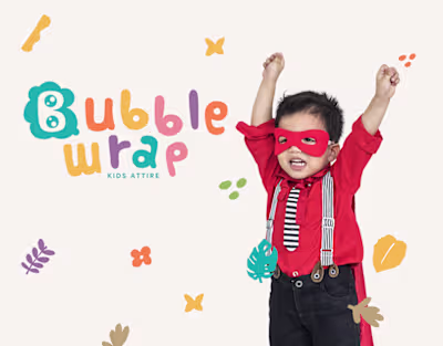 Bubble Wrap : Brand Identity | Behance