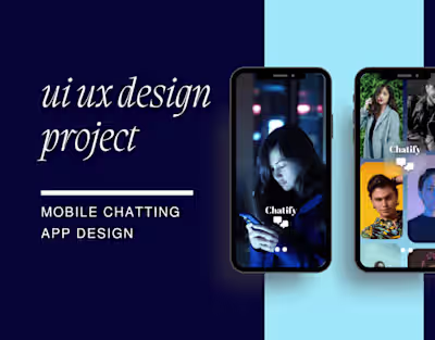 UI UX Chatting App Design :: Behance