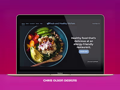 Allergy-Friendly Restaurant: A UI/UX Design Case Study
