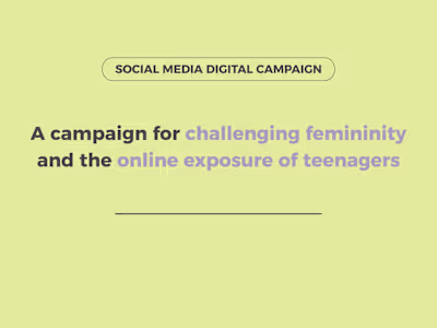 "Taking back our image" a digital social media campaign
