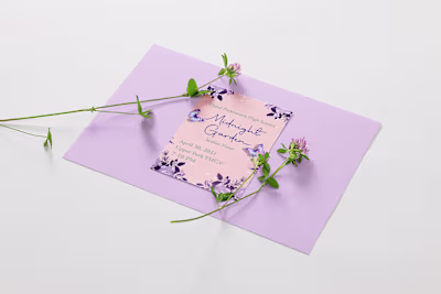 Senior Prom Flyer Design 