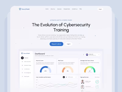 UI/UX Design for CyberSecurity Platform