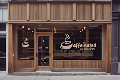 Caffeinated: Full Branding, Packaging & Visual Identity Design