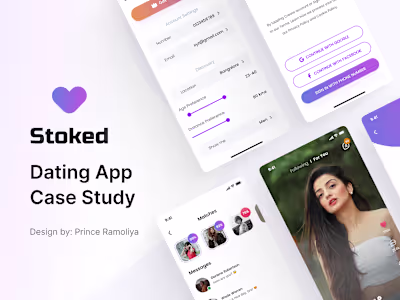 Dating App UI UX Case Study :: Behance