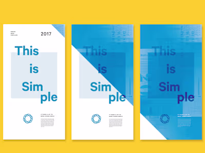 Graphic design for event