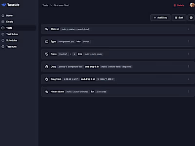 Testkit - Code-less testing