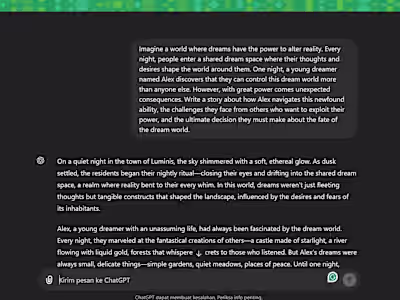 Creating AI Prompts for a Fictional Story Generator