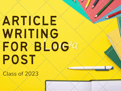 Article Writer