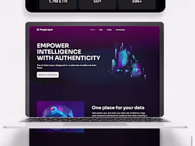 forgelayer – modernized data flows powered by AI.