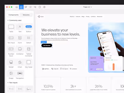 Oope - Website Builder ⏐ Web App