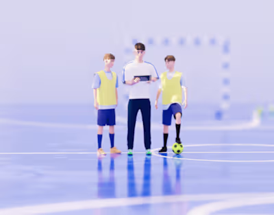 A video for a futsal tactics app on Behance
