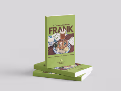 Book Cover Design for 'A Conversation with Frank'