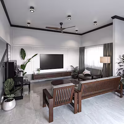 Minimal Peranakan styled home