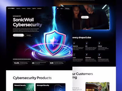 SonicWall - Redesign Concept 