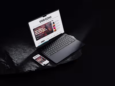 Void Echo UI Development Project