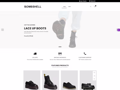 Website design Bombshellsa
