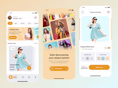 Fashion E-Commerce Mobile App