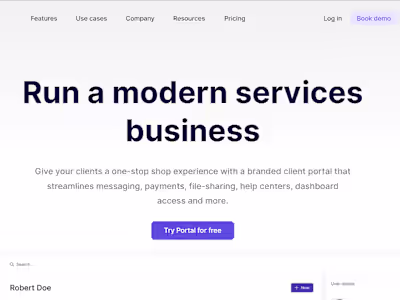 Portal: Best Customizable Client Portal Software