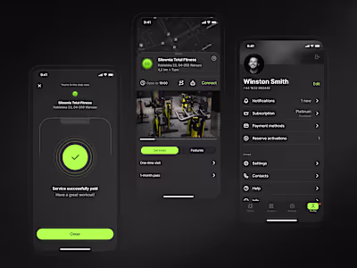 Gym Buddy Mobile App Design