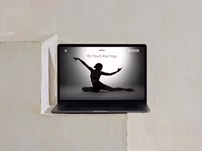 Web Design | Yoga Studio