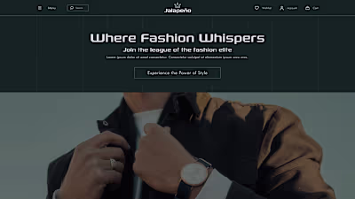 Jalapeño eCommerce Website