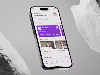 Career Connect Mobile App - UI/UX