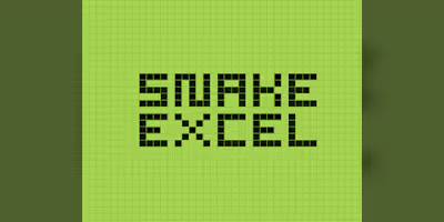 Snake Game In Excel