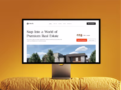 Luxury Real Estate Website — Modern & Responsive