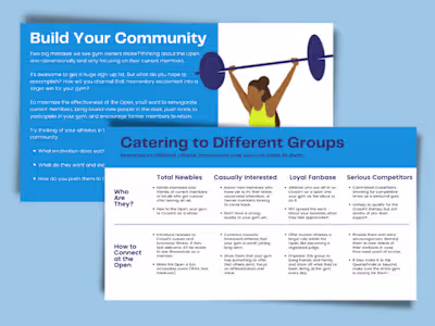 CrossFit Open lead magnet