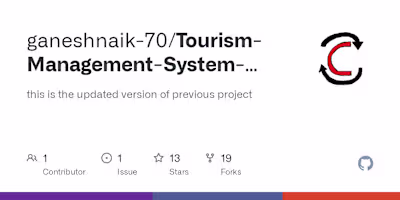 Tourism Management System Development