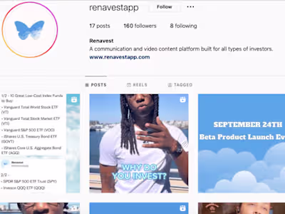 Renavest, a FinTech Startup