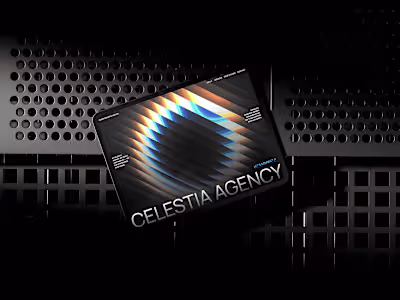 Celestia Agency Template Design and Development