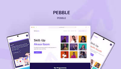 Designing a Non-profit organization's landing page