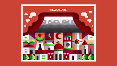 Safari Postcard Tanzania :: Behance